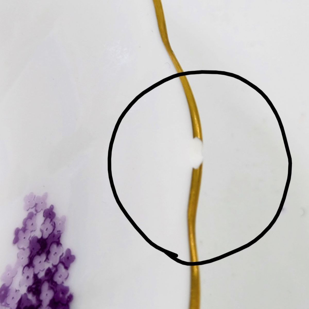 ソーサー 紫陽花