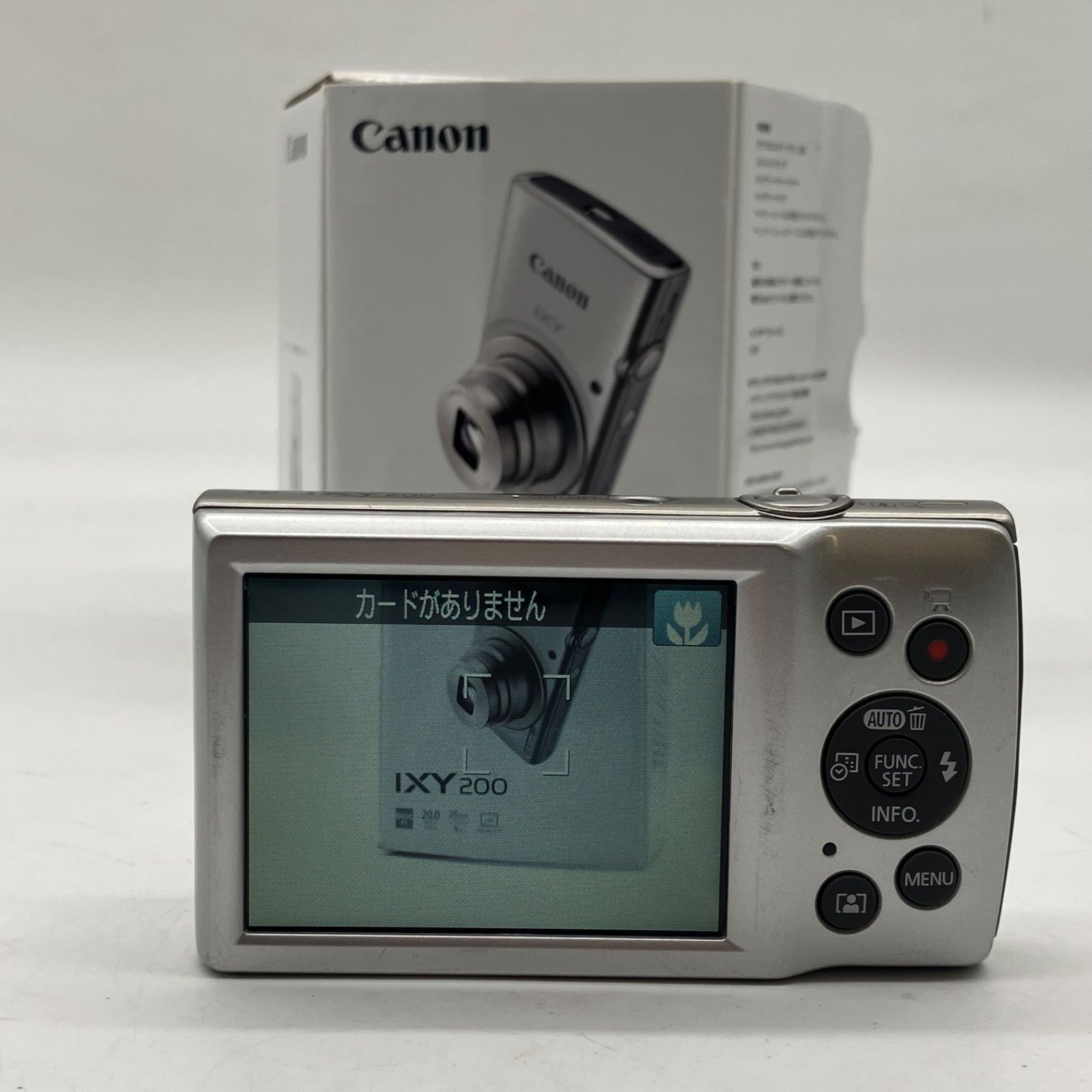 【限定値下げ！】Canon IXY シルバー デジタルカメラ Canon IXY200 シルバー Canon IXY200 シルバー コンパクトデジタル