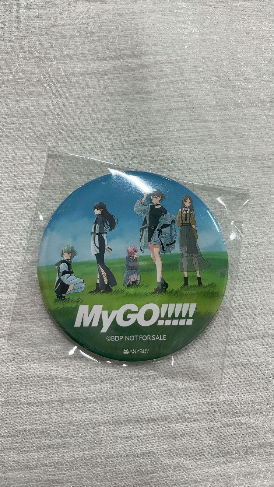 MR-01719 BanG Dream!MyGO!!!!! 端程山 anybuy 缶バッジ 特典 - メルカリ