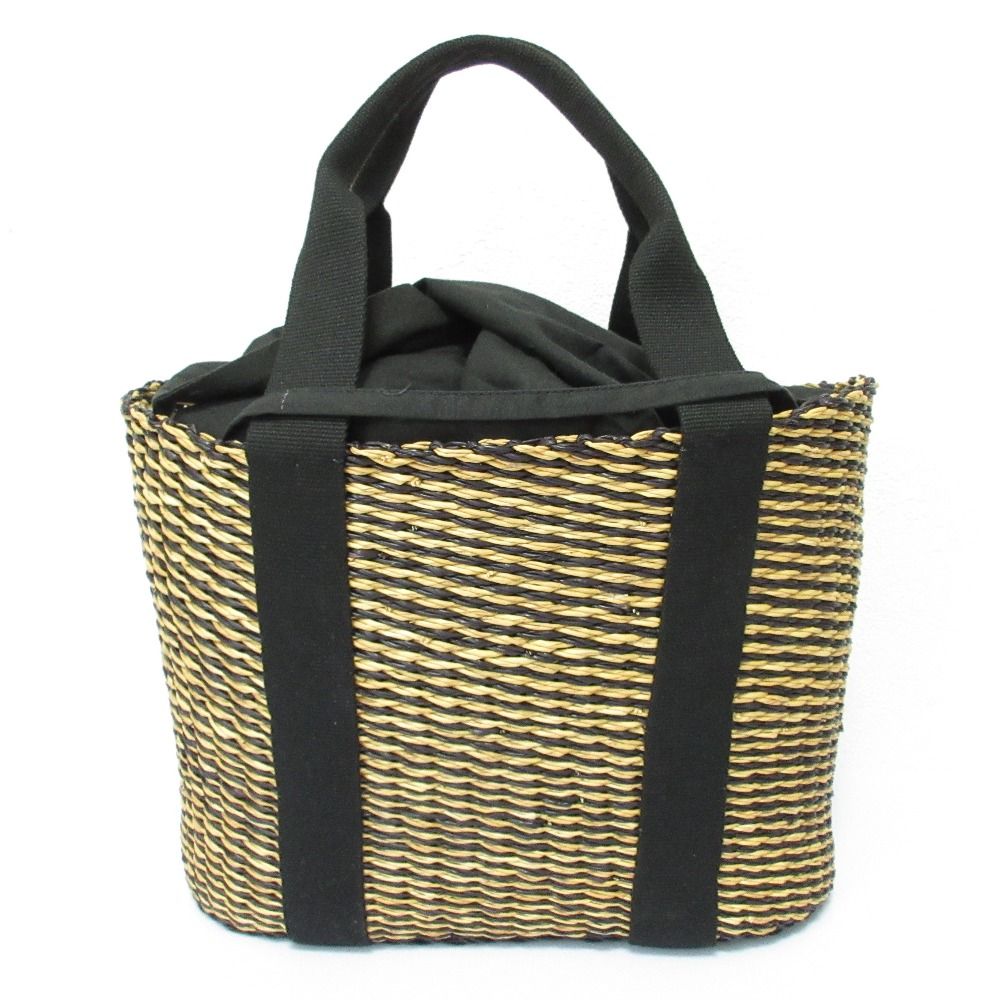 新品⭐︎ タグ付き　MUUN 中型 かごバッグ ナチュラル/ブラック MUUN かごバッグ ナチュラル/ブラック 新品⭐︎ タグ付き MUUN 中型