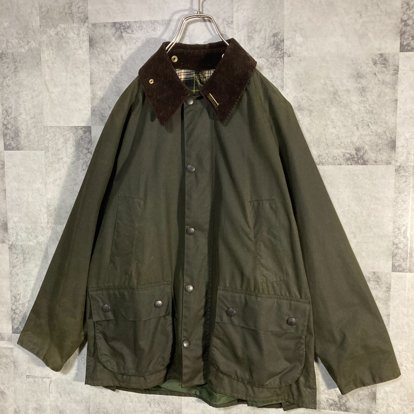 英国製 Barbour バブアー オイルドジャケット BEDALE ビデイル セージ