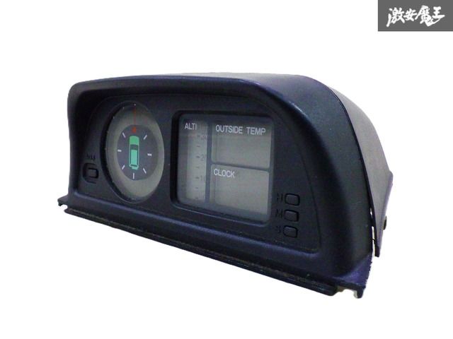 【実動外し ストア出品】 MITSUBISHI 三菱 純正 H56A パジェロミニ マルチメーター メーター 計器 時計 外気温計 方位計 本体 79114  棚