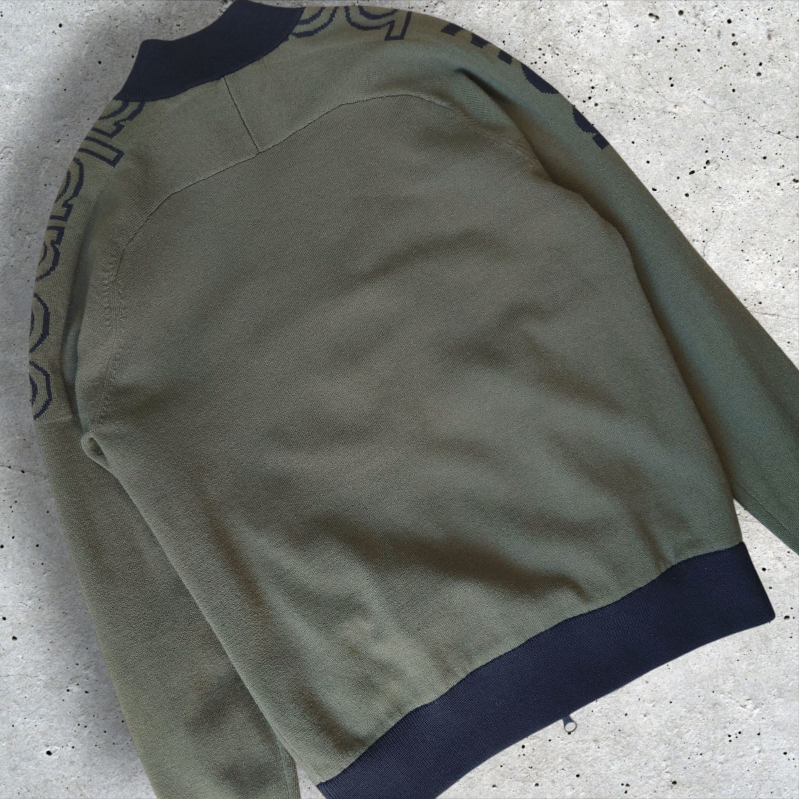 balance golf 蓄熱ニットジャケット オリーブ メンズ