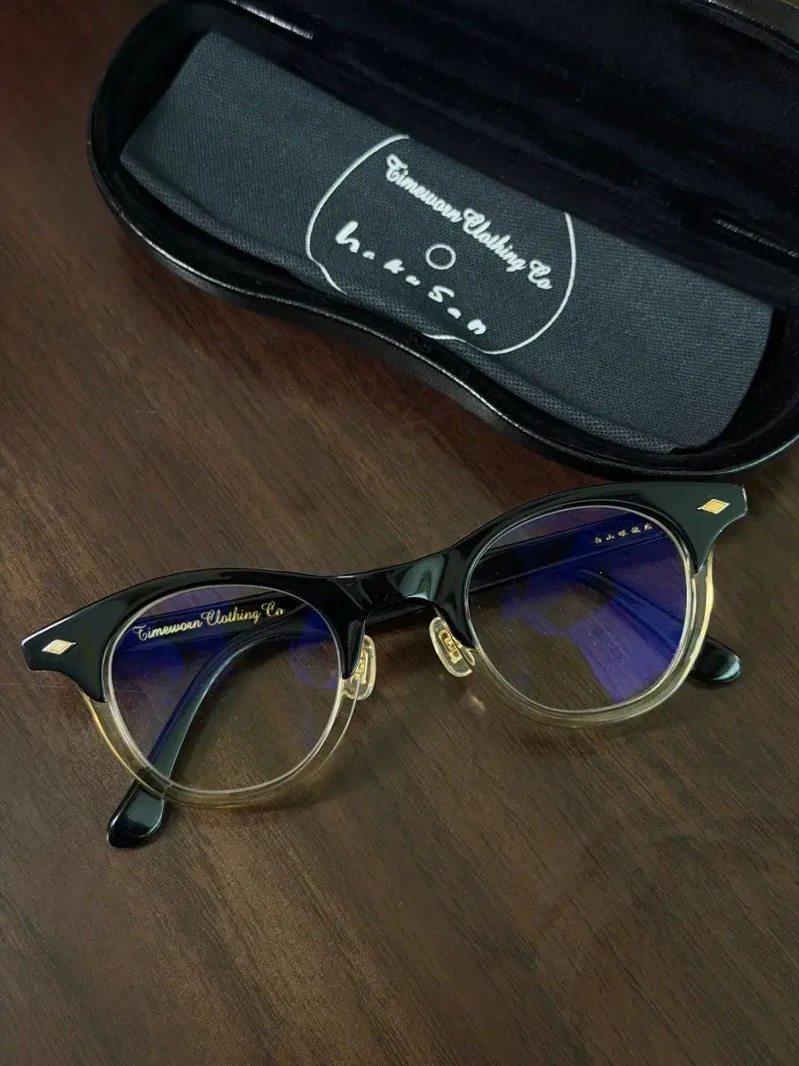 白山眼鏡 TIMEWORN CLOTHING(タイムウォーンクロージング) ボストン