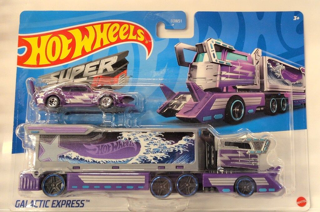 MATTEL SUPER RIGS BDW 51 EXPRESS DKF 81