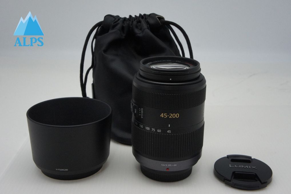 美品 Panasonic LUMIX G VARIO 45-200mm F4-5.6 MEGA O.I.S. H
