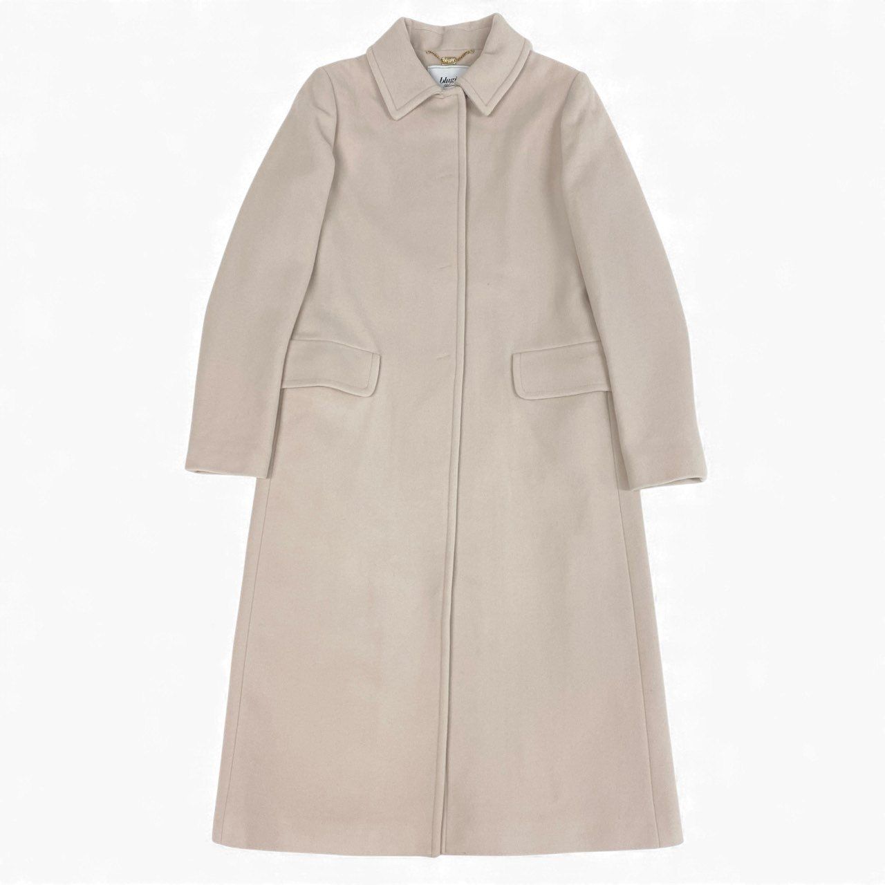 5L17 blugirl Blumarine ブルーガール ウールロングコート ステン 