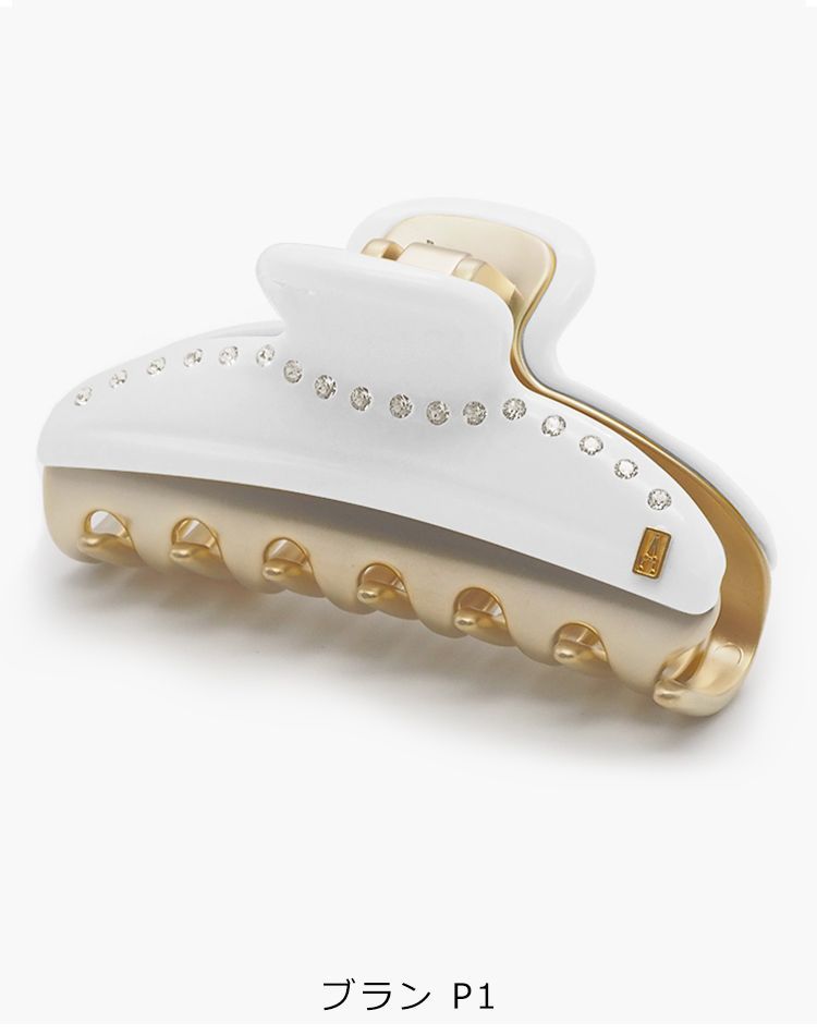 アレクサンドル ドゥ パリ クリップ ヘアクリップ M ヴァンドームクリップ アレクサンドルドゥパリ スワロフスキー 4 cm×7.5 cm DE PARIS VENDOME Clip ICCM-15571-03