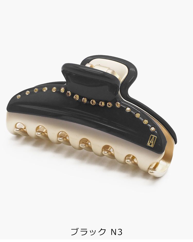  アレクサンドル ドゥ パリ クリップ ヘアクリップ M ヴァンドームクリップ アレクサンドルドゥパリ スワロフスキー 4 cm×7.5 cm DE PARIS VENDOME Clip ICCM-15571-03 その他 ヘアアクセサリー