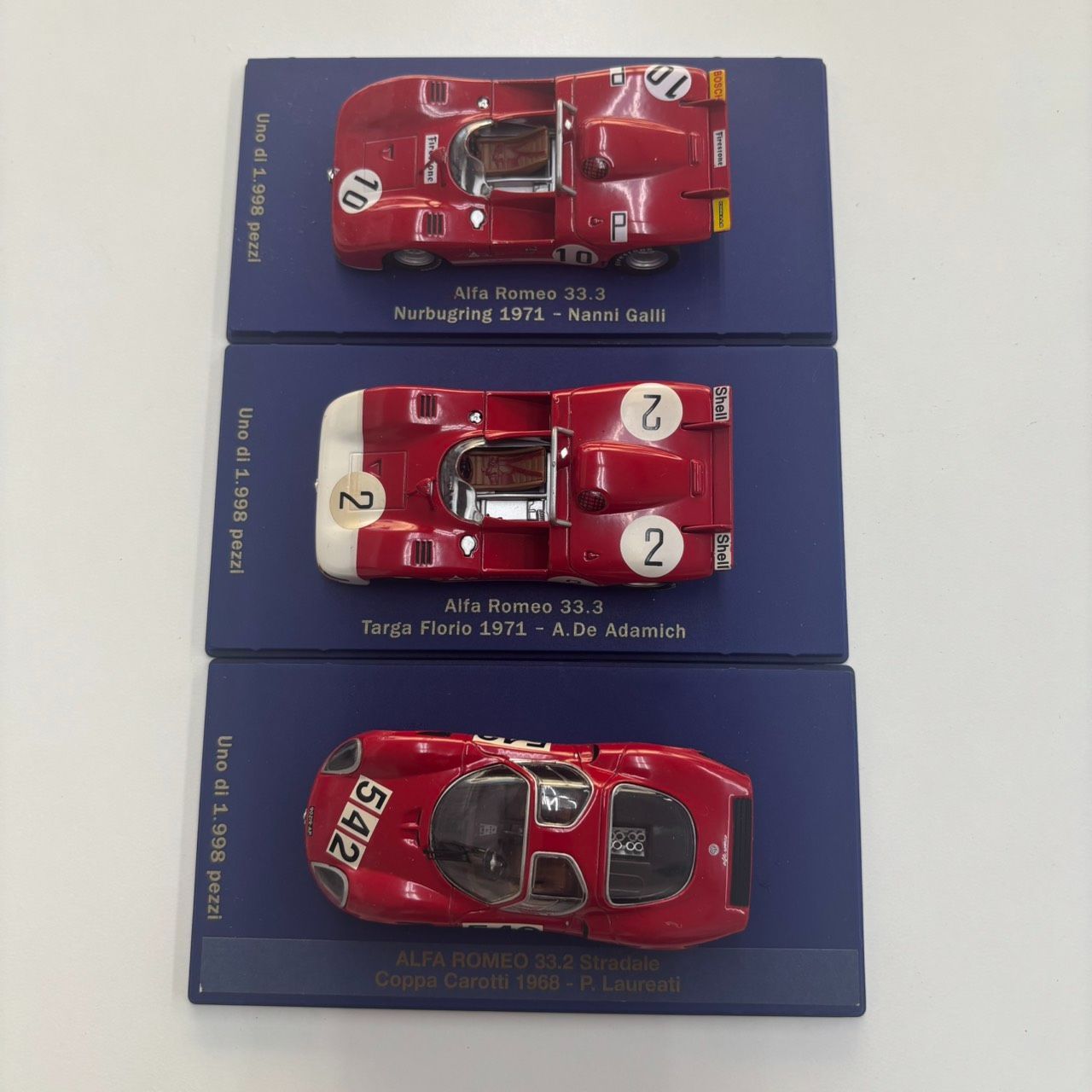 D【中古】アルファロメオ 3台セット ミニカー お得 - メルカリ