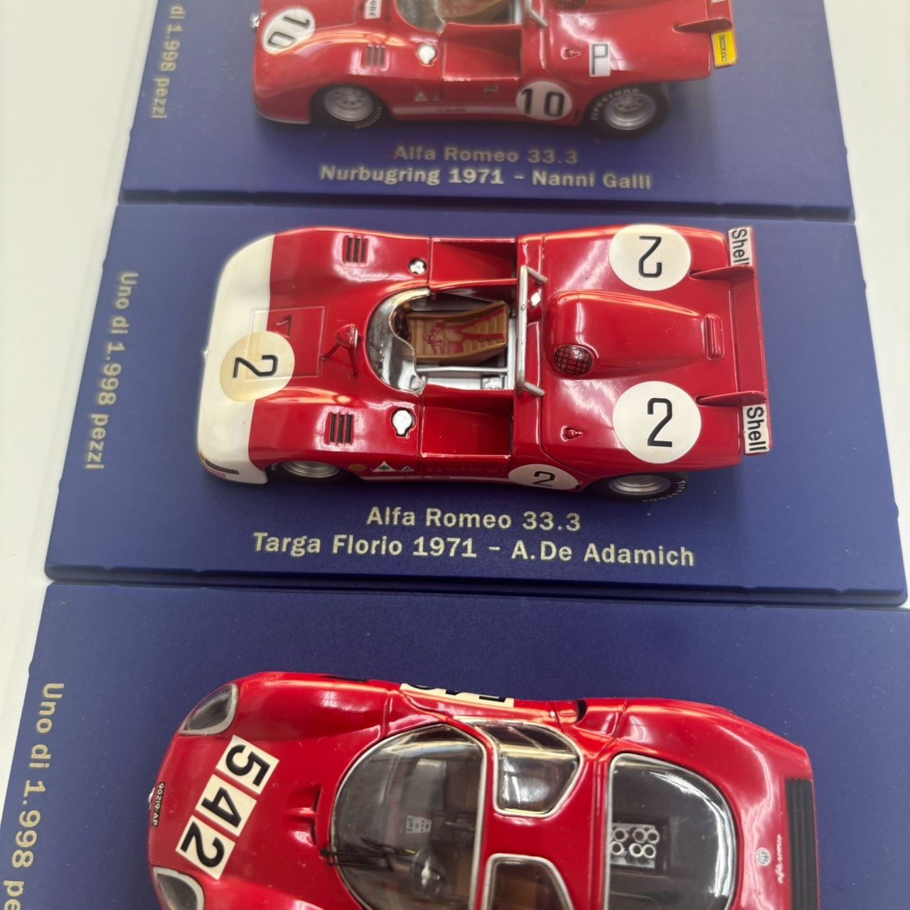 アルファロメオ(レトロおもちゃ)3点セット D【中古】アルファロメオ 3台セット ミニカー お得 - メルカリ