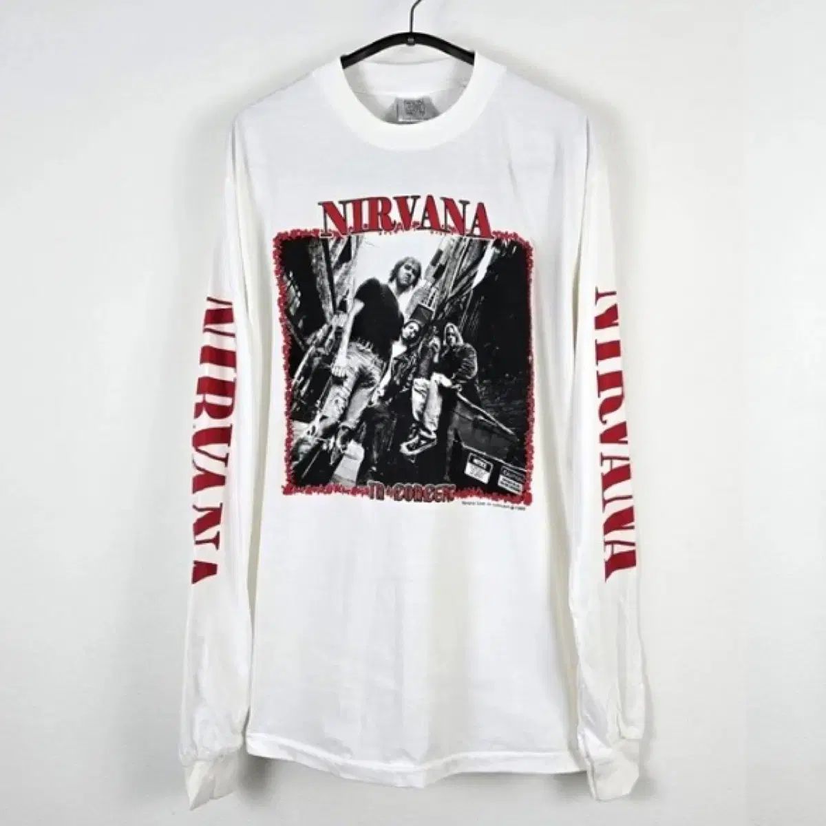 rep) ヴィンテージ NIRVANA(ニルヴァーナ) 販売 ロングスリーブ Tシャツ rd