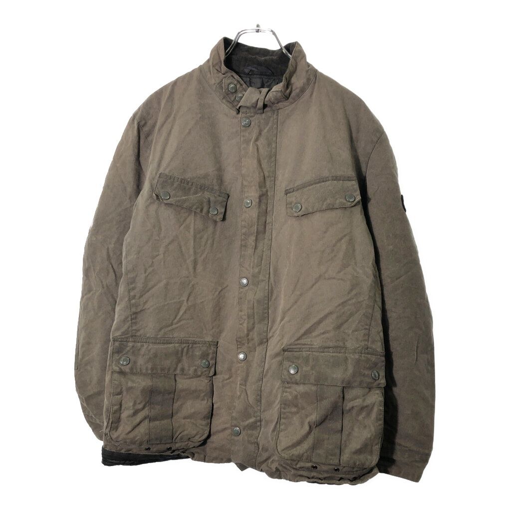 Barbour バブアー インターナショナル オイルドジャケット ブラウン メンズ M 古着 V 8710