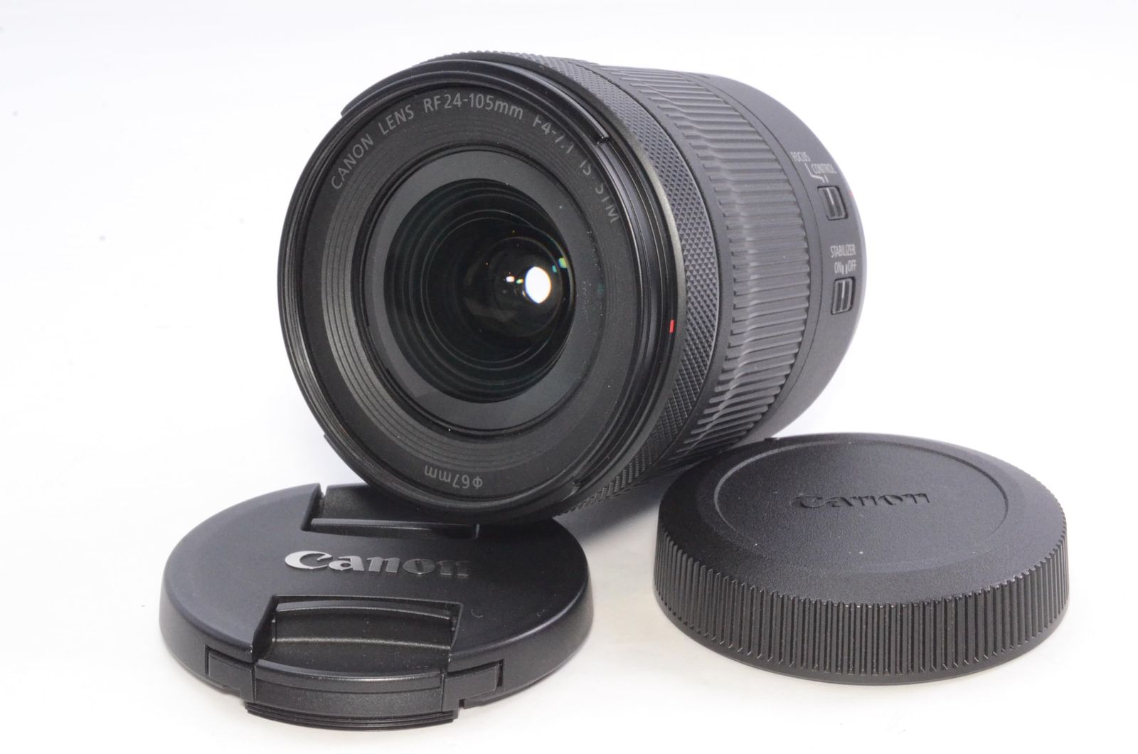 Canon 標準ズームレンズ RF 24 105 mm F 4 7 1 IS STM EOSR対応