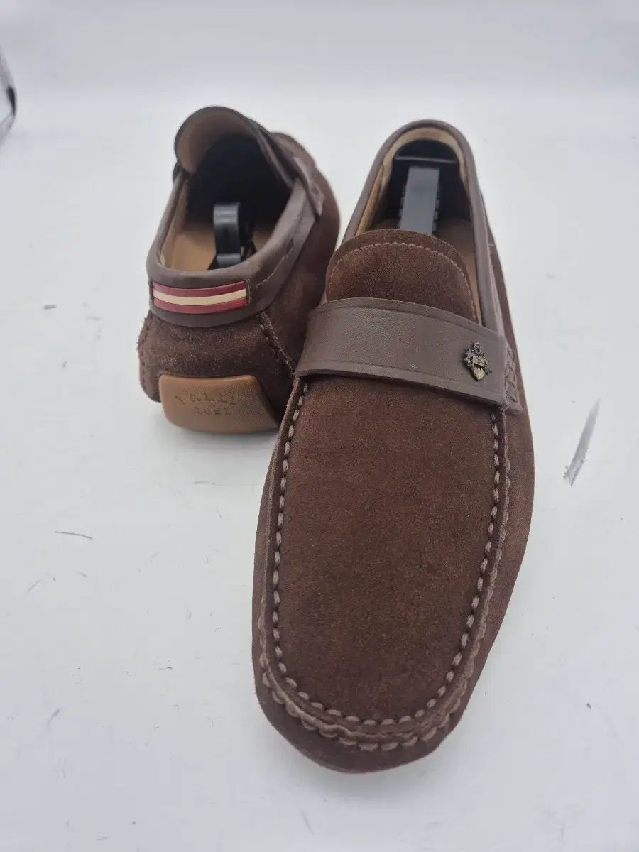 バリー スウェード ブラウン ローファー 265 サイズ