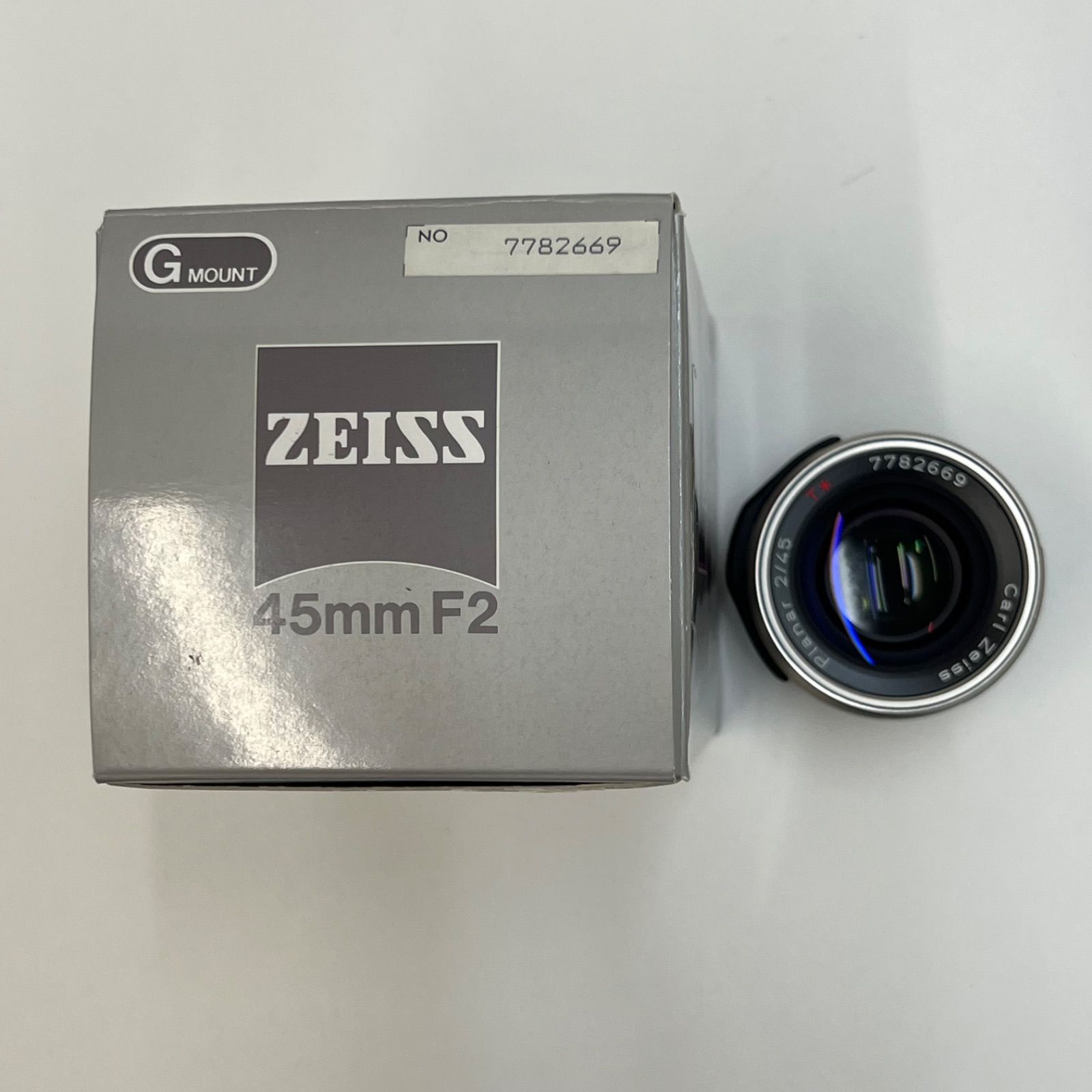 000990】 Carl Zeiss 45mm F2 Planar T* CONTAX Gマウント カール