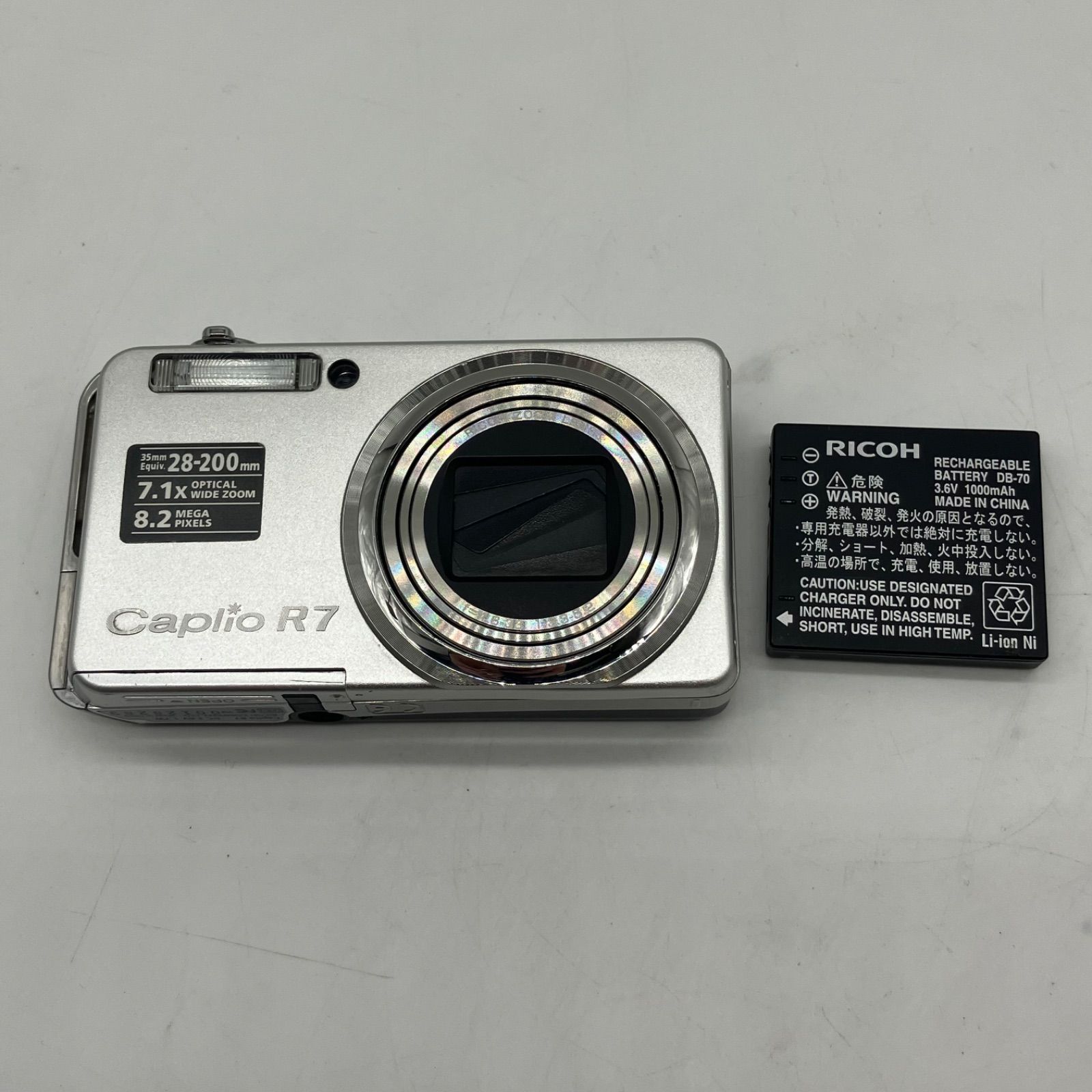 動作未確認】RICOH デジタルカメラ Caplio R7 シルバー - メルカリ