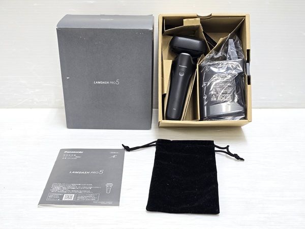 品 パナソニック Panasonic 往復式 シェーバー ラムダッシュ プロ5 ES L 570 D K 刃 ブラック YR 19645