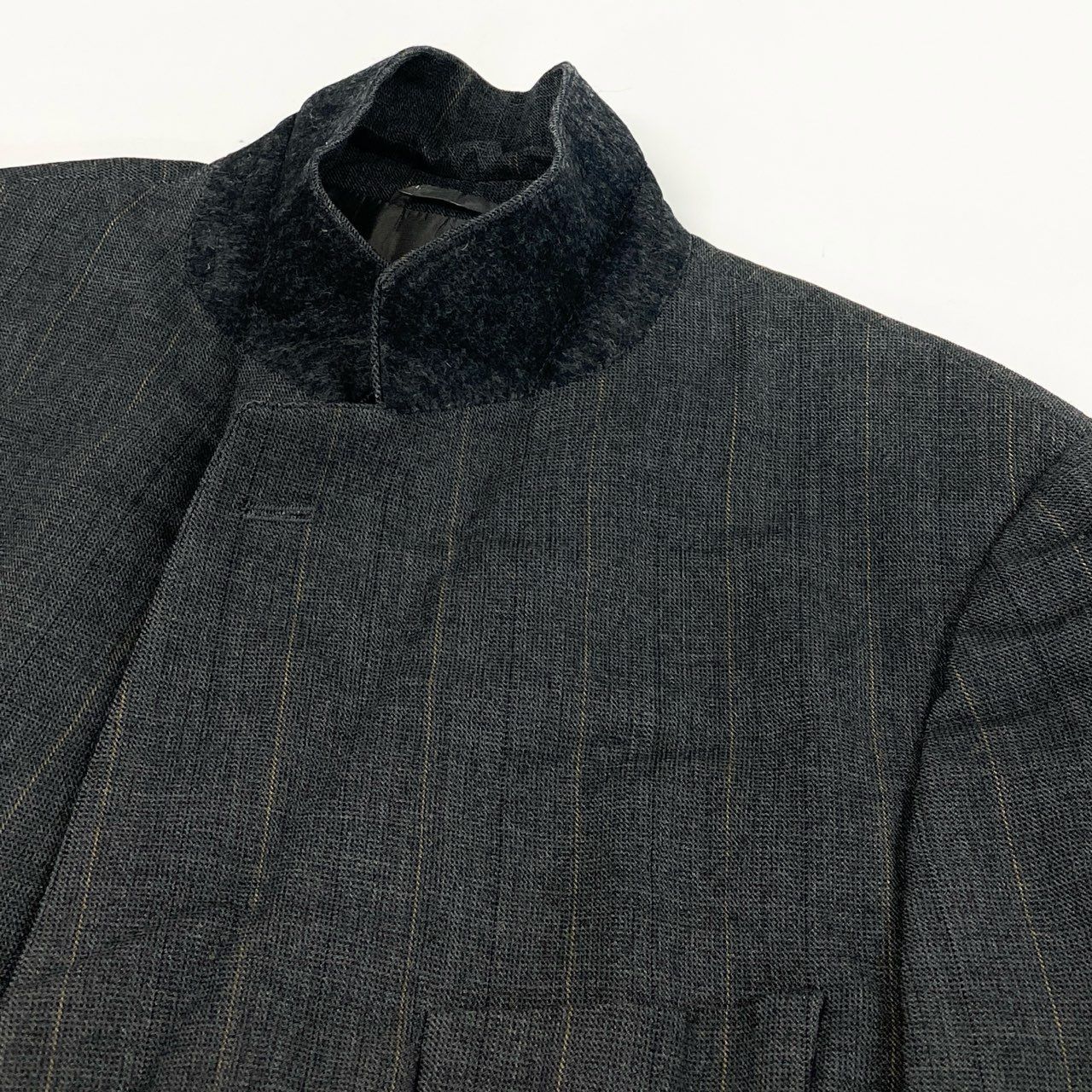 アルマーニコレツィオーニ セットアップ スーツ グレー 52 XL イタリア製 アルマーニコレツィオーニ セットアップ スーツ グレー 52 XL