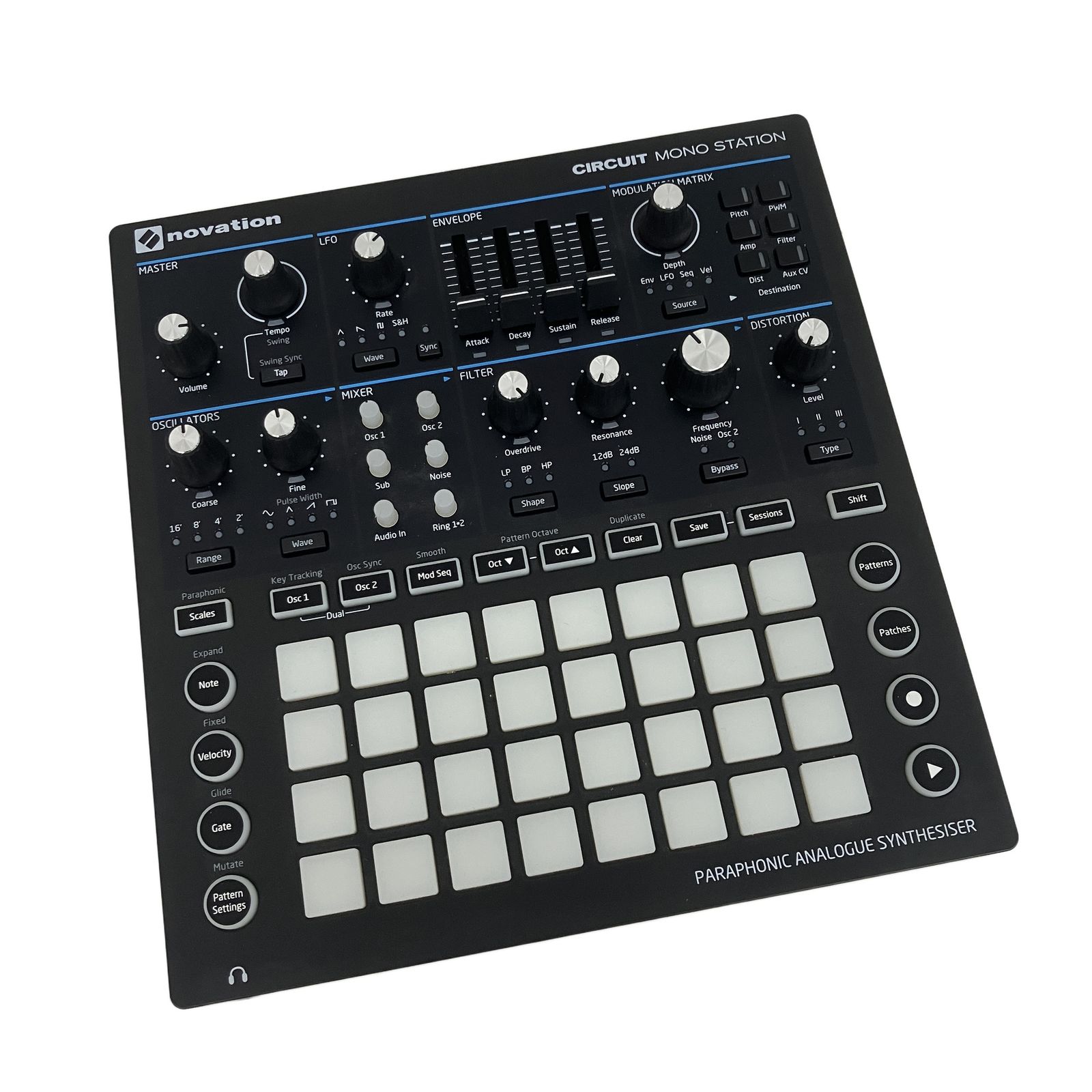 Novation CIRCUIT MONO STATION アナログ シンセサイザー シーケンサー