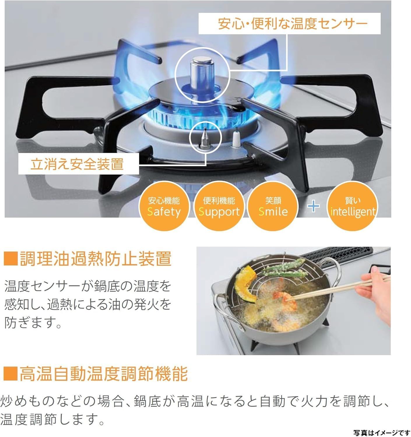 リンナイ ガスコンロ ガステーブル 幅約60cm 片面焼グリル プッシュ 