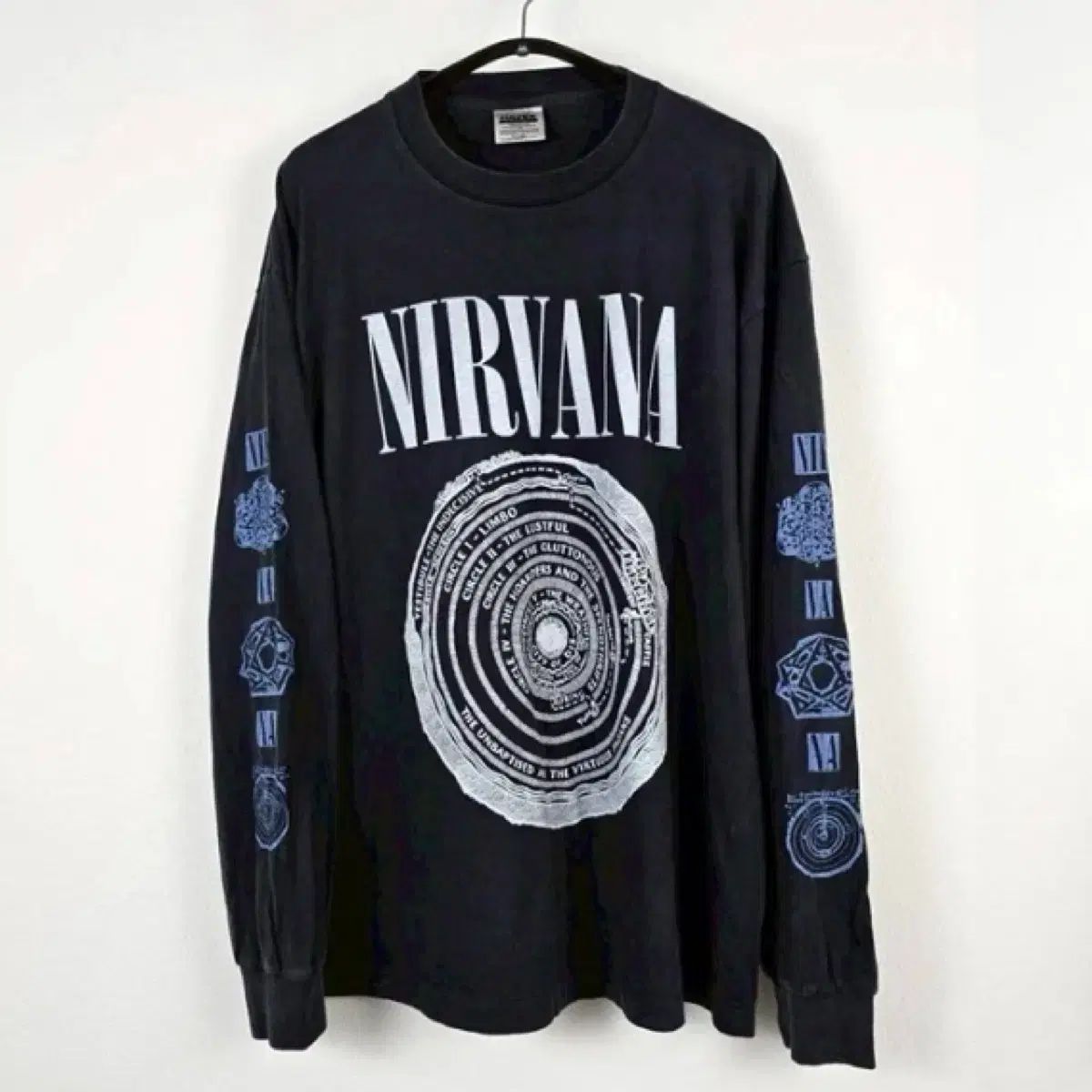 ヴィンテージNIRVANA ロングスリーブ Tシャツ ヴィンテージ NIRVANA(ニルヴァーナ) ロングスリーブ Tシャツ bl