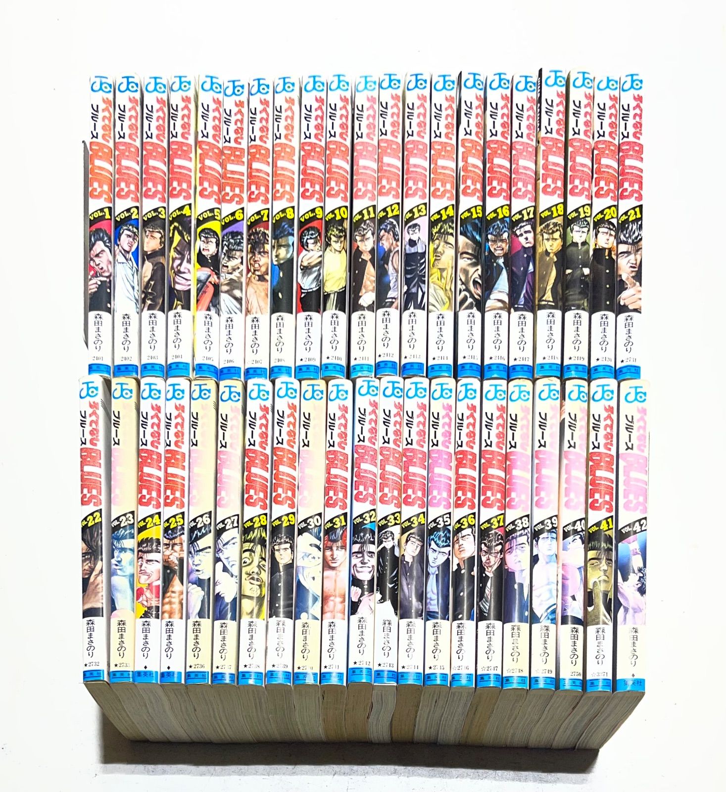 ろくでなしBLUES 全42巻セット おまけ付き ろくでなしBLUES コミック 全42巻完結セット 森田まさのり 集英社