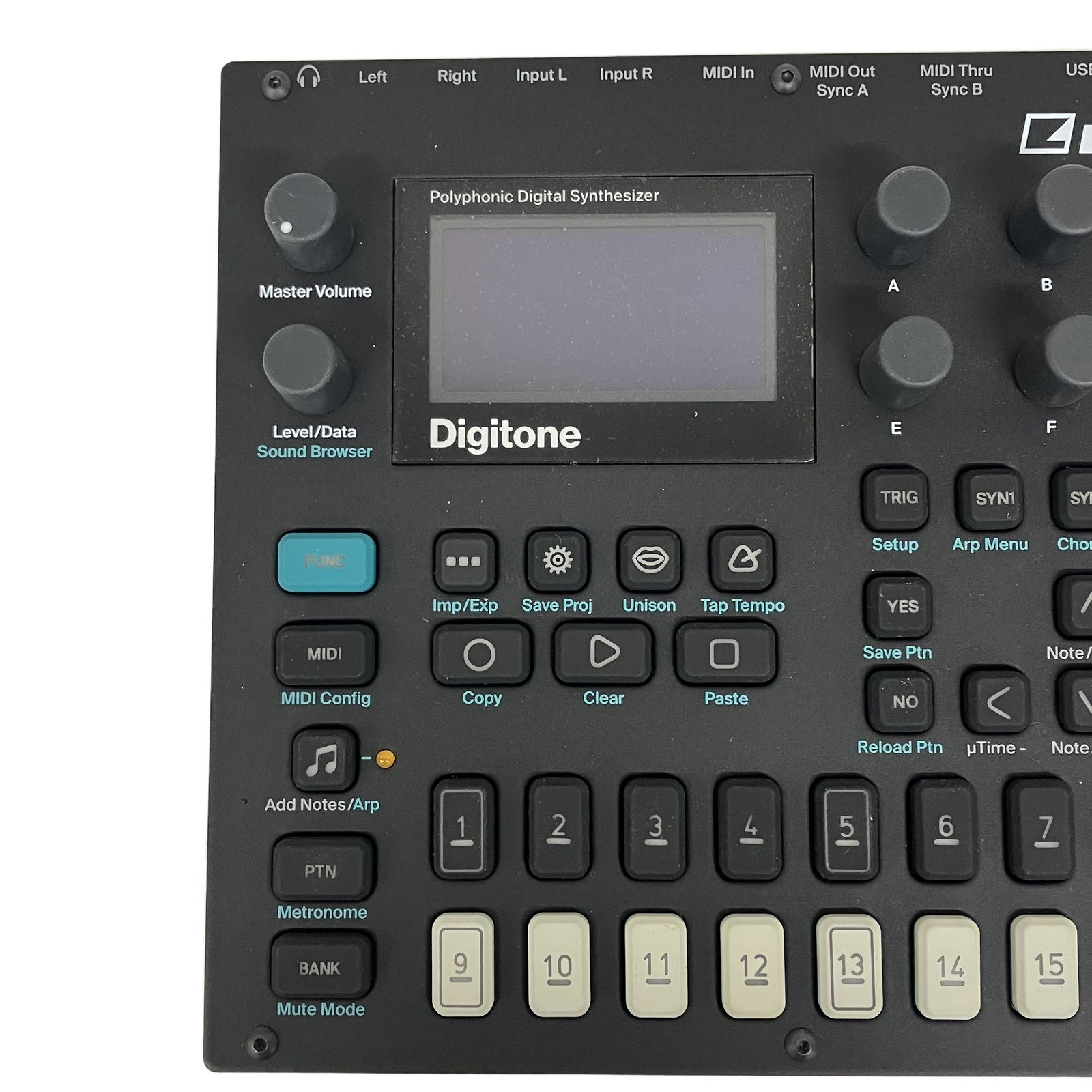 electron Digitone ポリフォニックデジタルシンセサイザー 楽器 音響