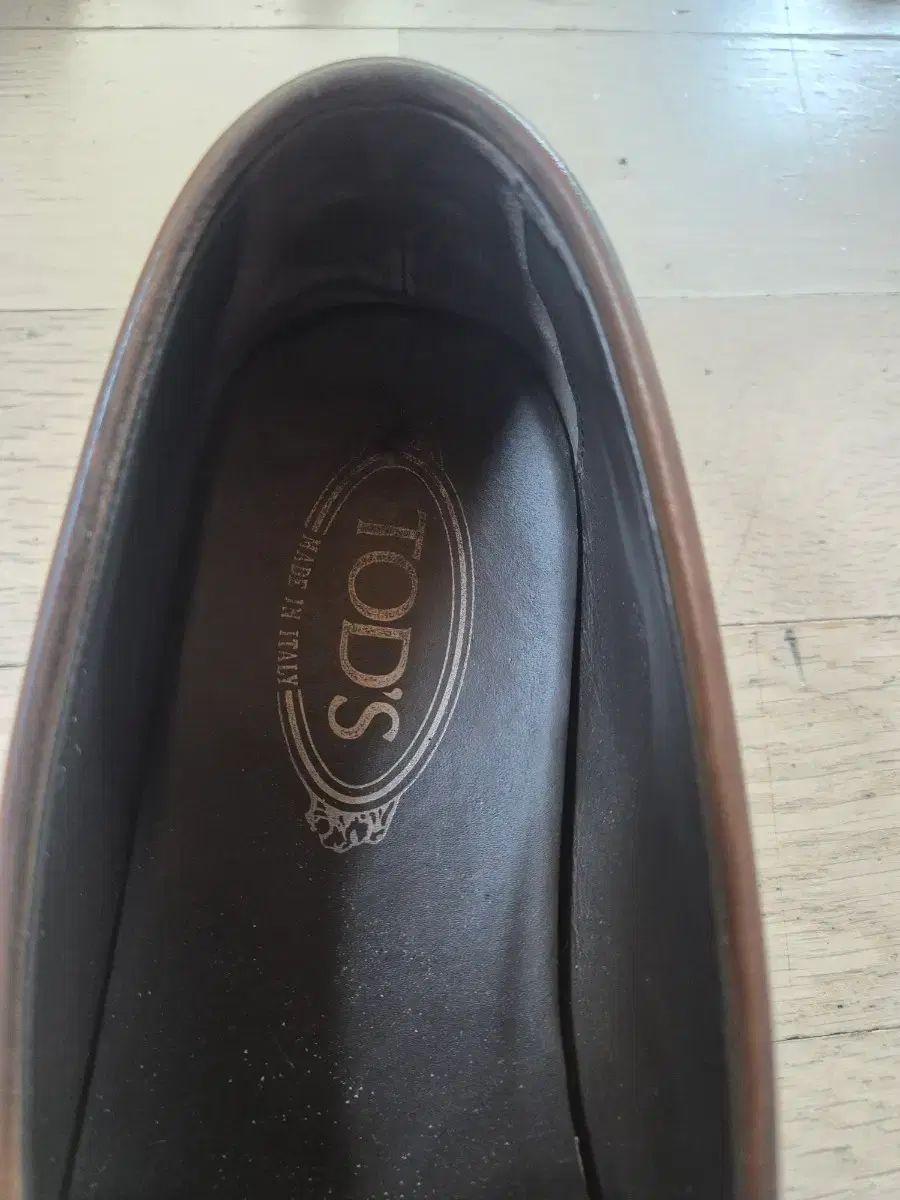  TOD S トッズ ブラウン メンズ ローファー 265 サイズ ローファー ブーツ 革靴