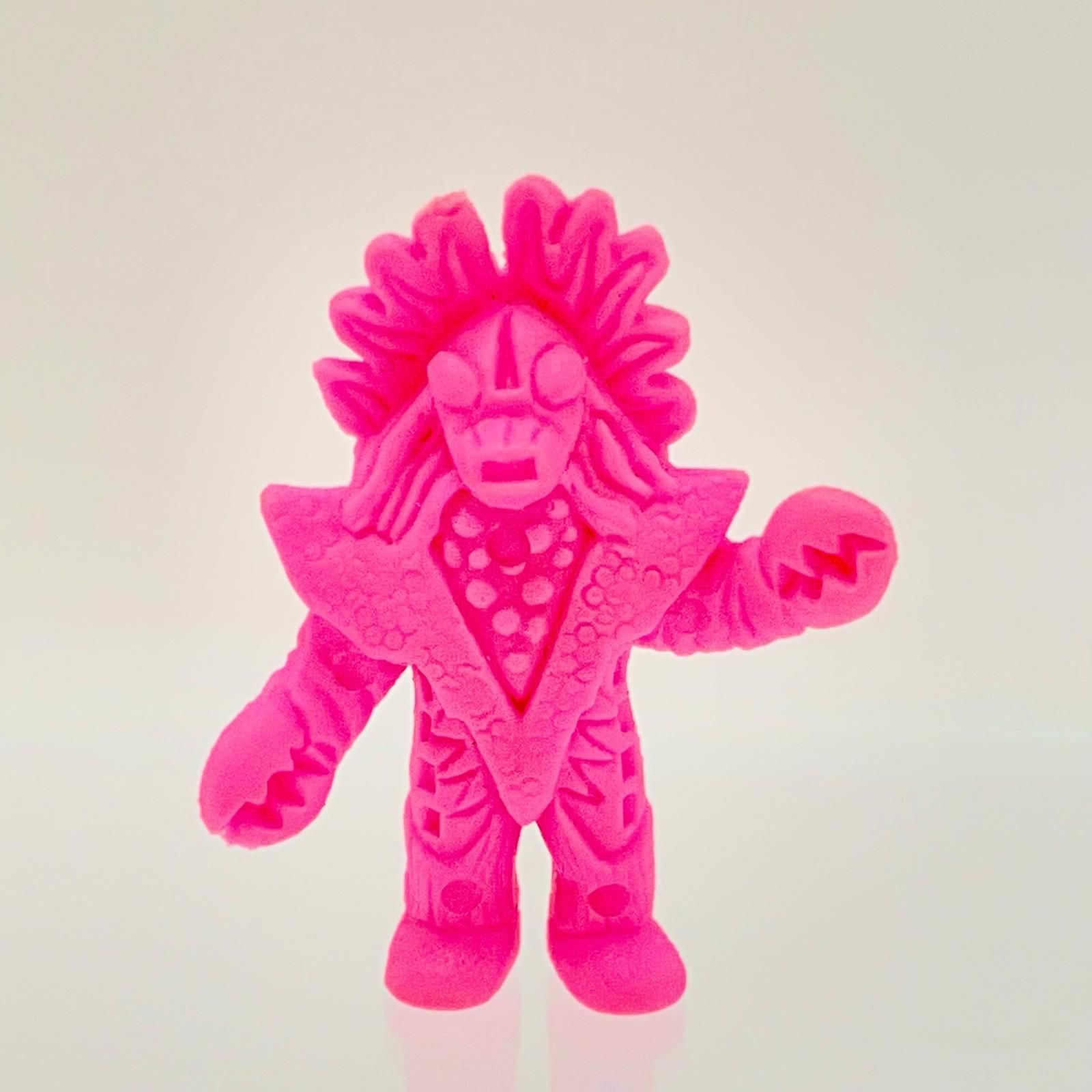 中古】ポピー 怪獣消しゴム 8弾7期 ギロン人 ピンク色【レトロ