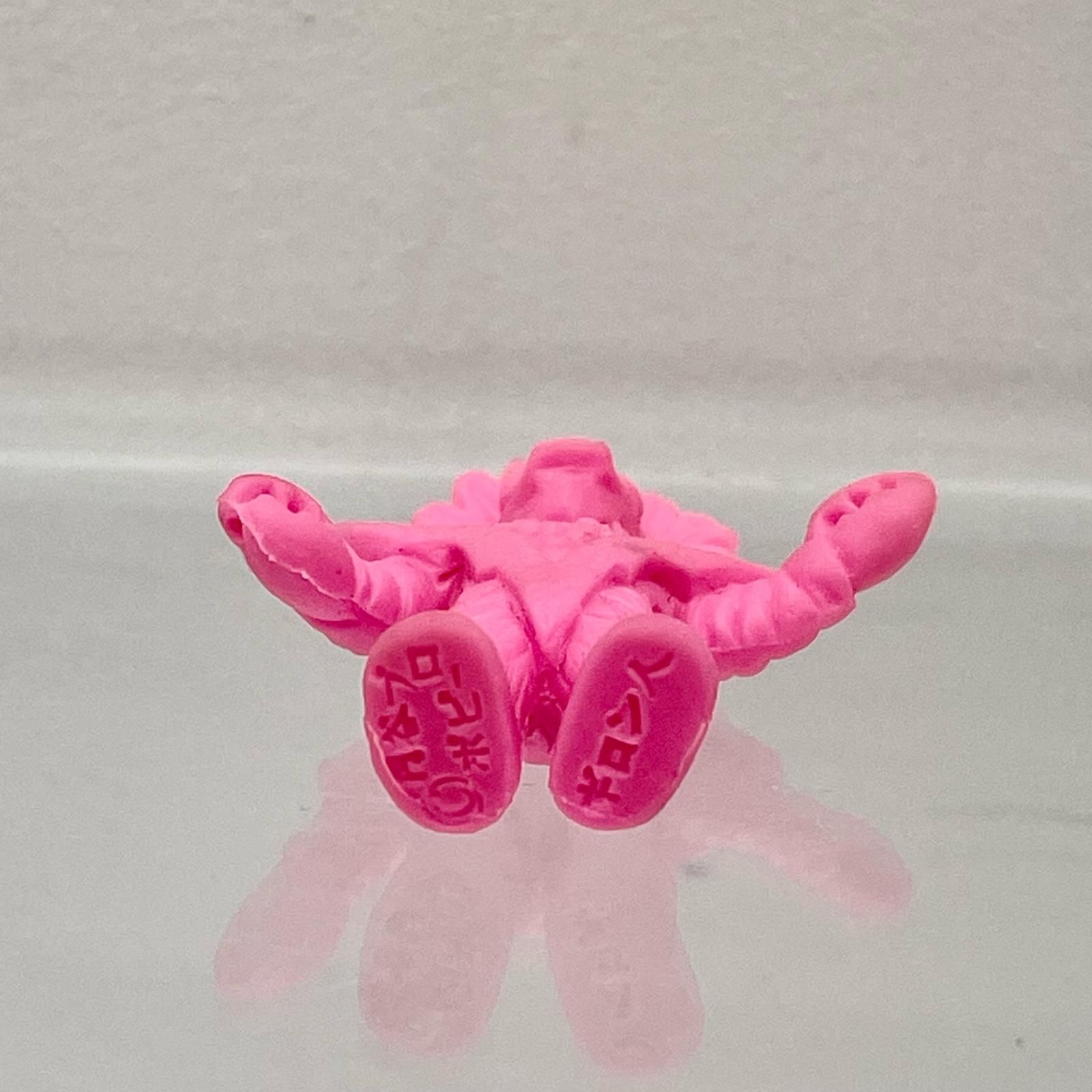 中古】ポピー 怪獣消しゴム 8弾7期 ギロン人 ピンク色【レトロ