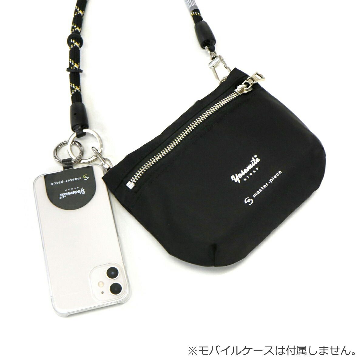 正規取扱店 マスターピース ショルダーバッグ YOSEMITE STRAP × master