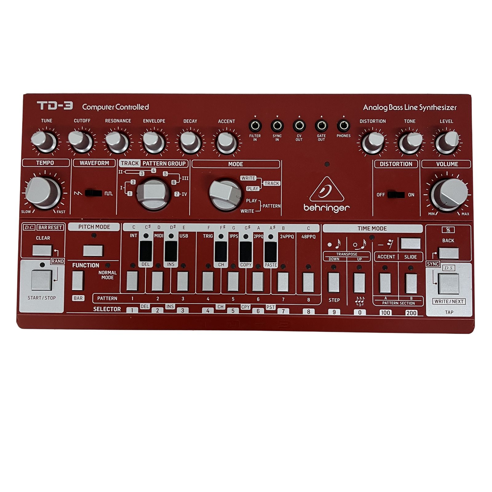behringer TD-3-RD アナログ ベース ライン シンセサイザー ベリンガー