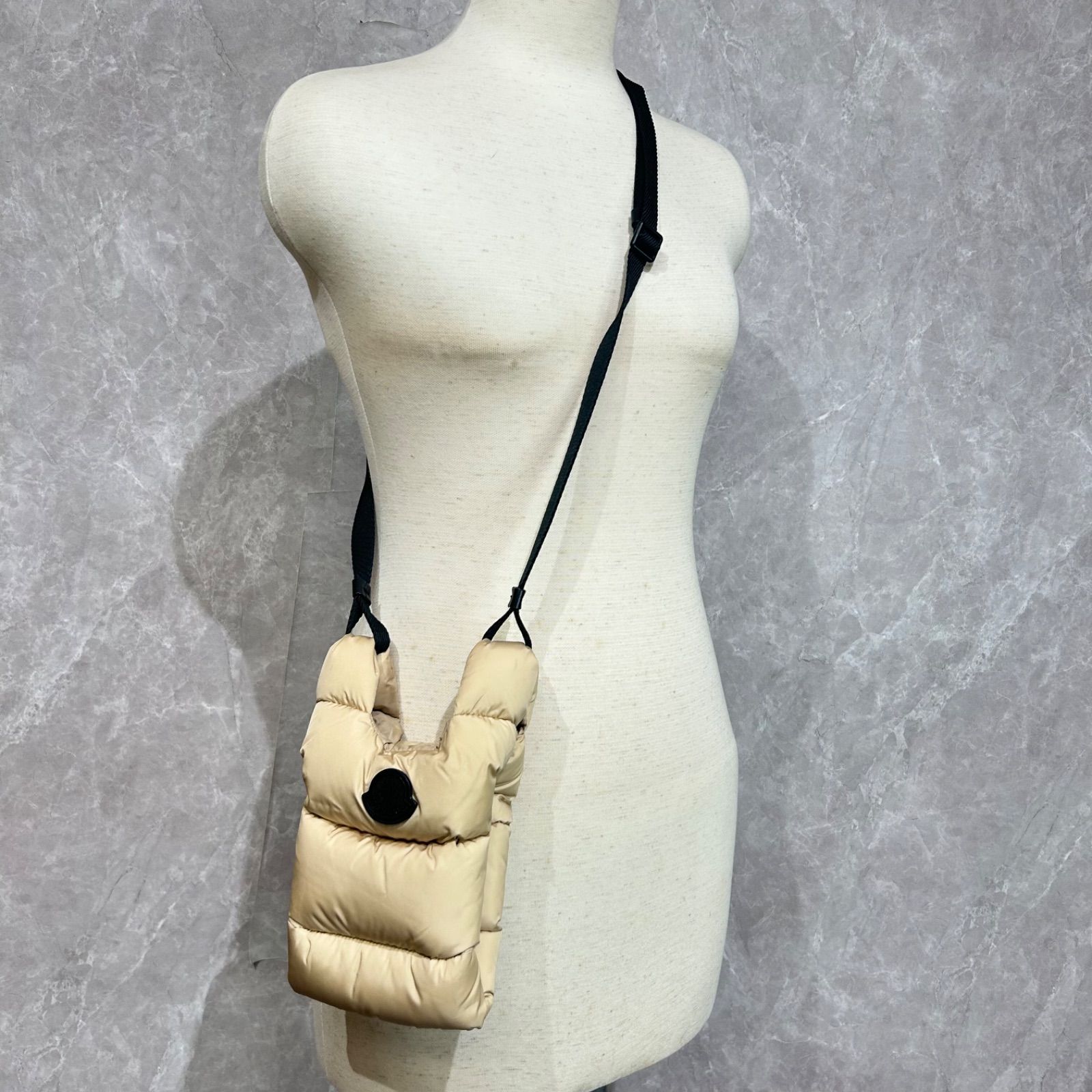 MONCLERモンクレール ショルダーバッグ レジェールトート レザー