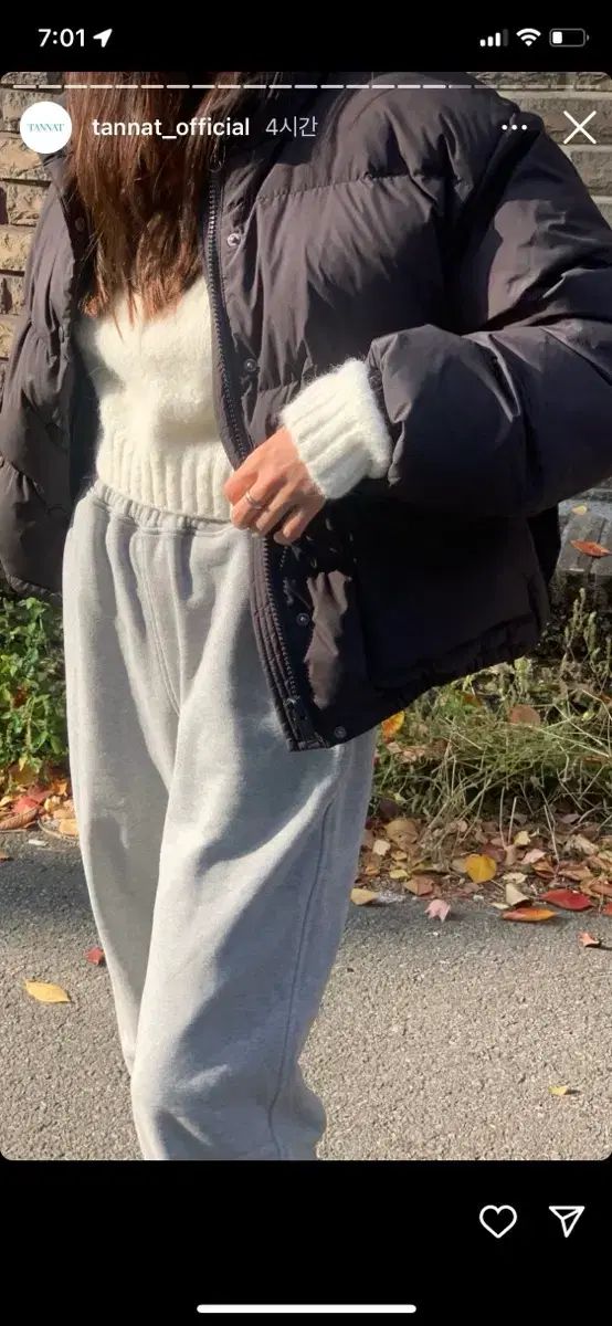  TANNAT バンディング ジョガー パンツ グレー ジョガーパンツ スウェットパンツ パンツ