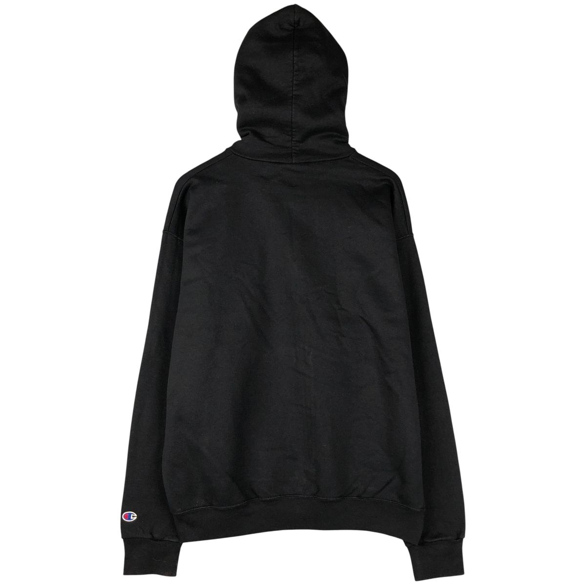 古着〉Champion ブラック フルジップパーカー S115715168 - トップス