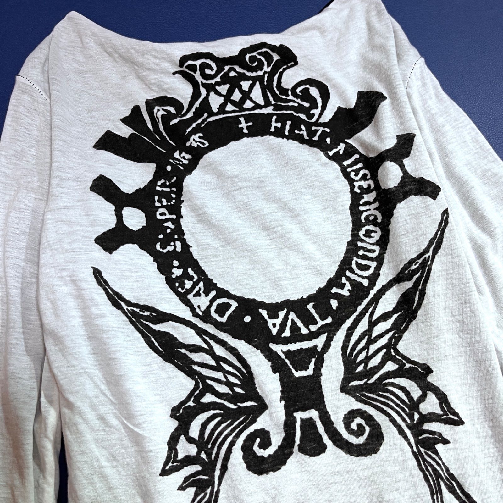 AW NCドレープネックリバーシブルカットソー