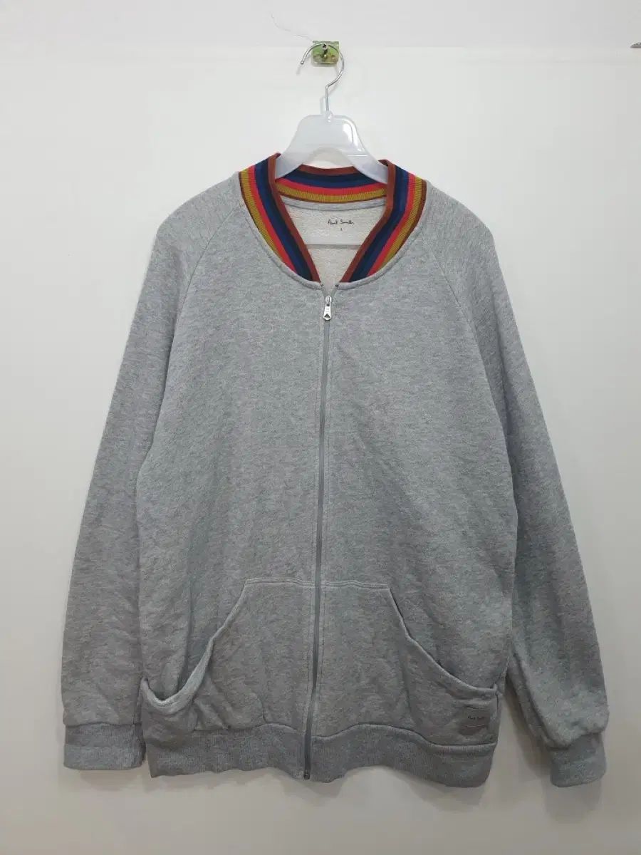 1216 ポール スミス グレー ジップアップ メンズ サイズ L