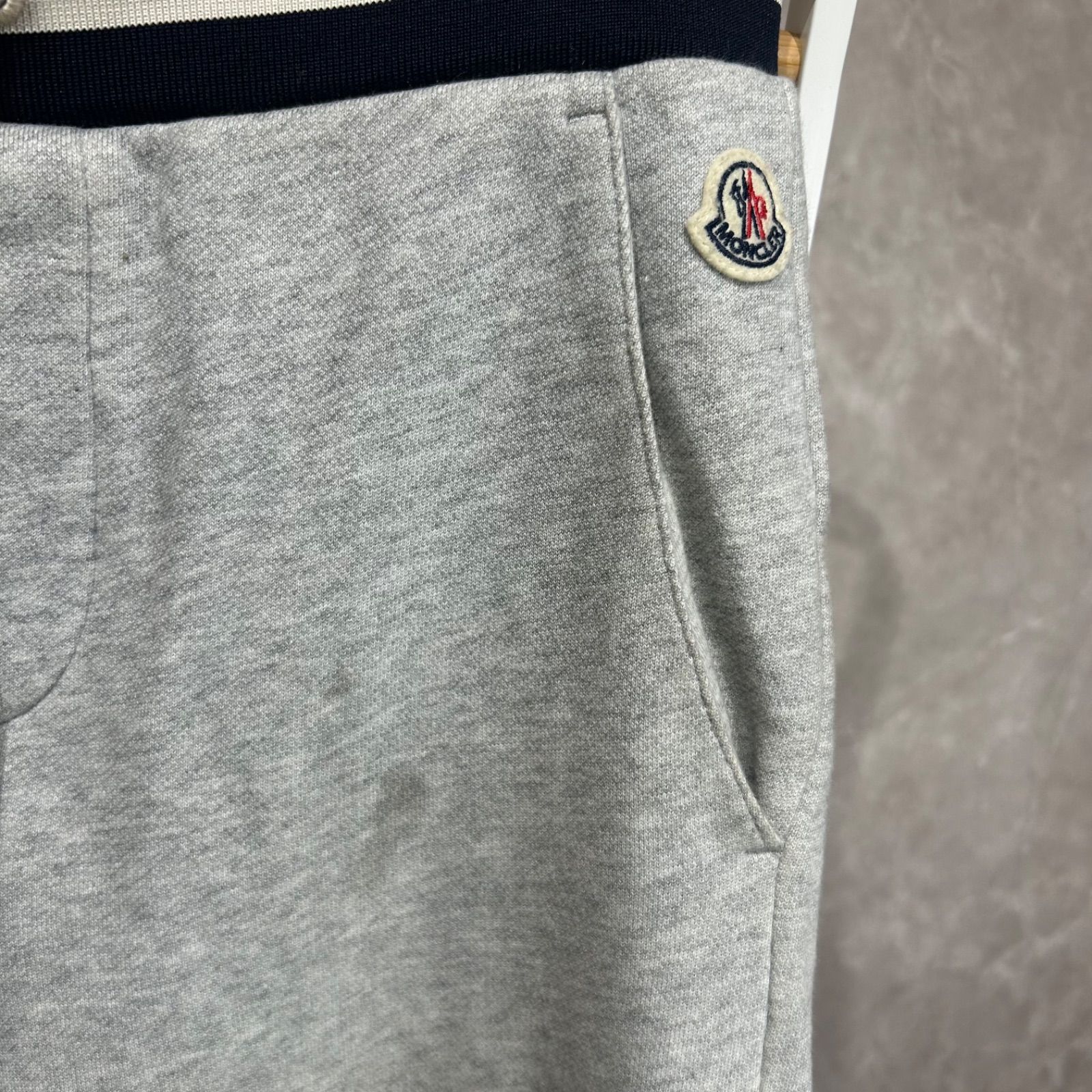 MONCLER モンクレール スウェットパンツ グレーS - メルカリ