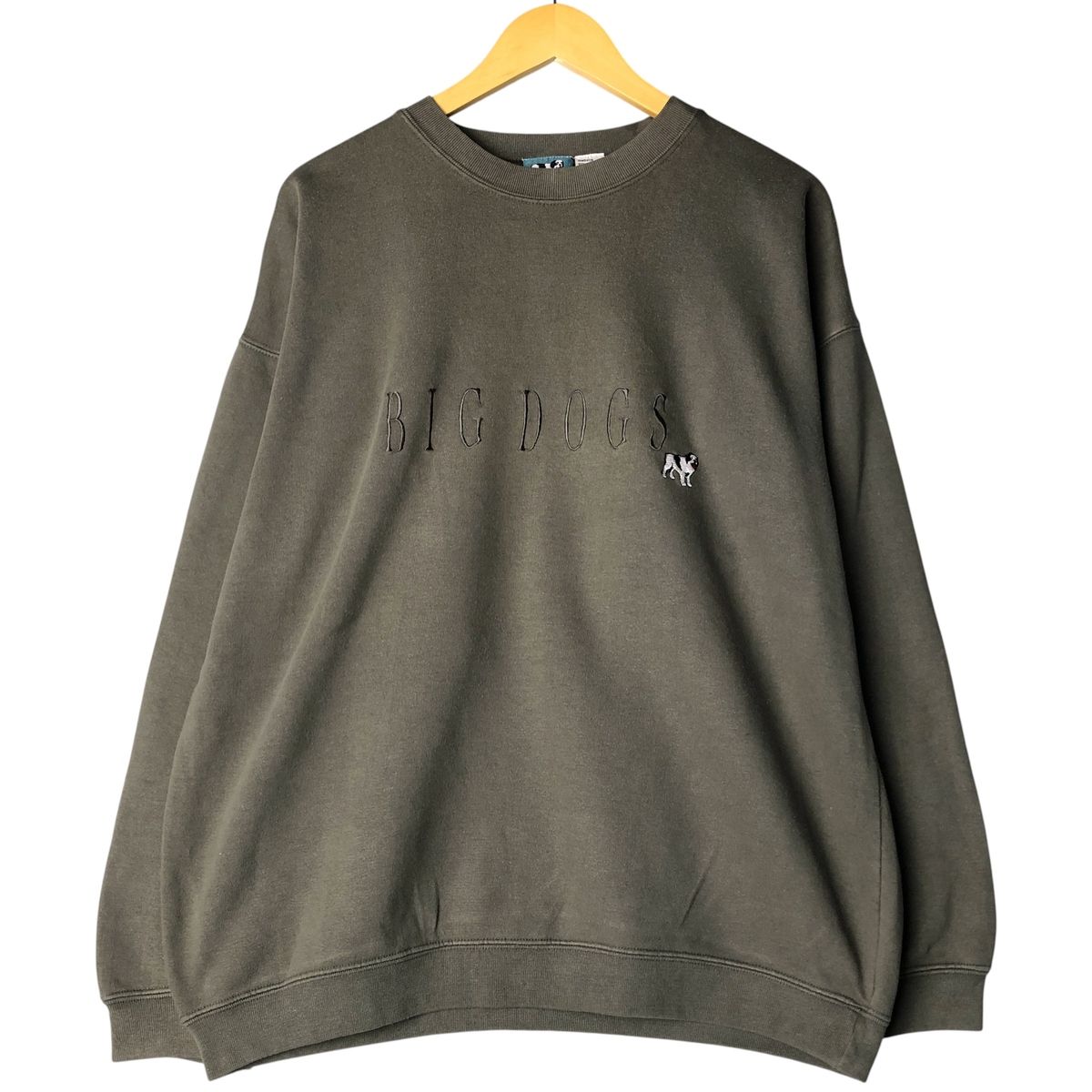 古着 BIG DOGS ロゴスウェットシャツ トレーナー メンズL相当/eaa598605
