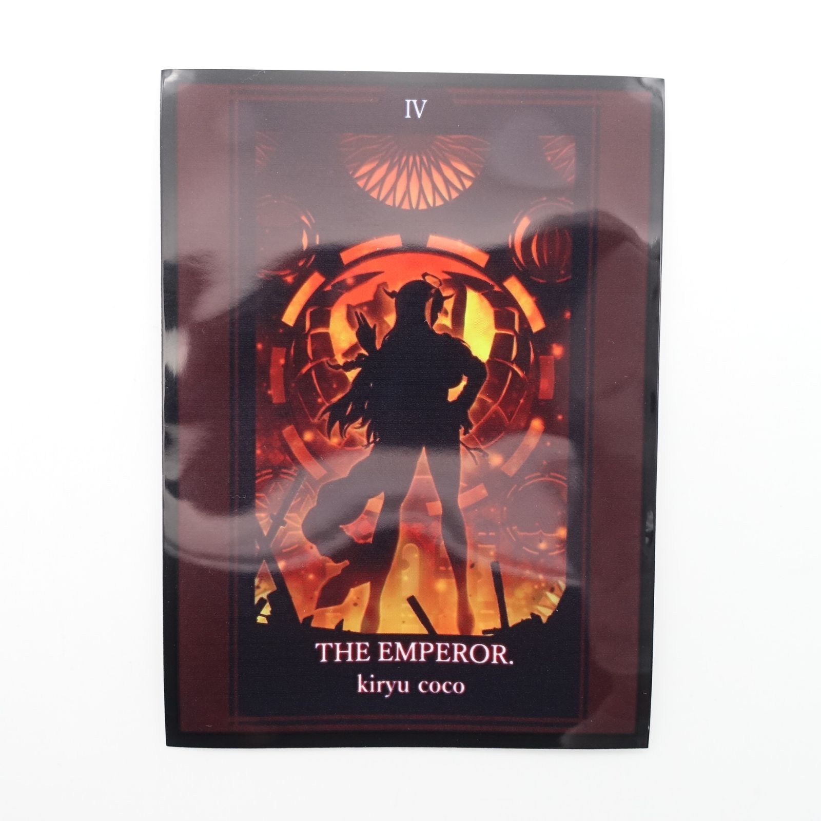 潤羽るしあ、沙花叉クロヱ、桐生ココ　タロットスリーブ 潤羽るしあ、沙花叉クロヱ、桐生ココ タロットスリーブ 潤羽るしあ、沙