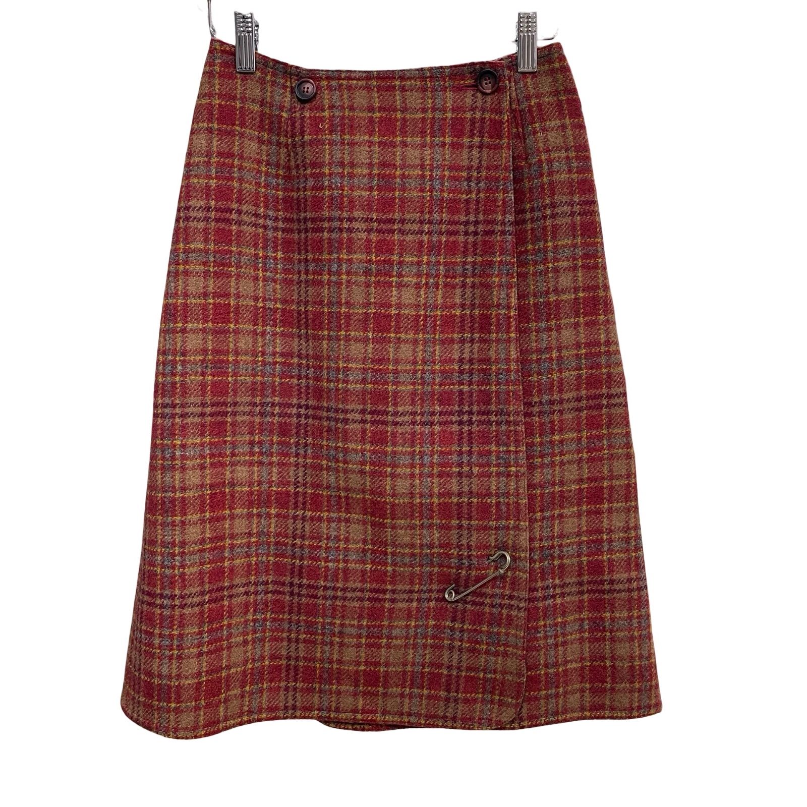 OG29 YORKLAND ヨークランド スカート ラップスカート ミディ丈