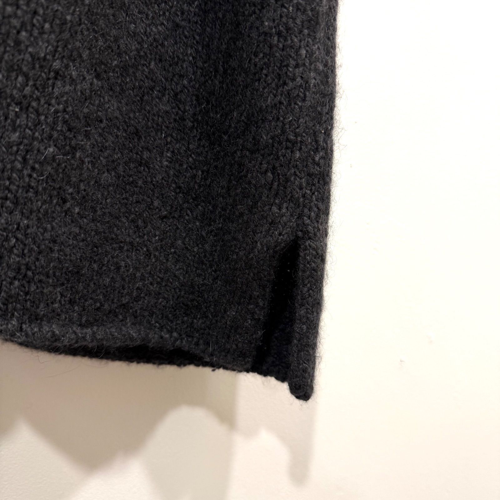 evam eva エヴァムエヴァ cashmere sable vest カシミヤ セーブル