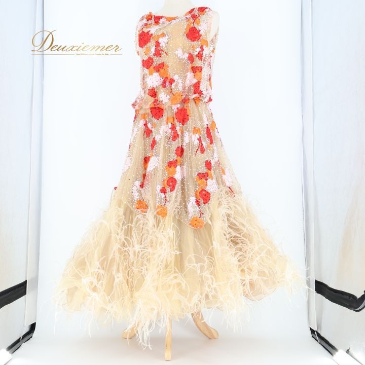 社交ダンス 衣装 ジャンティ gentil Chisaki uga スタンダードドレス