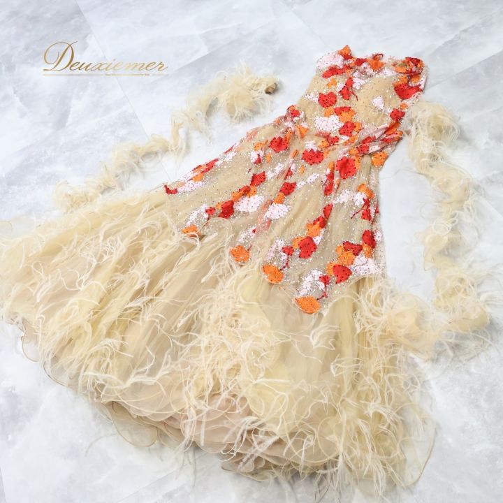 社交ダンス 衣装 ジャンティ gentil Chisaki uga スタンダードドレス