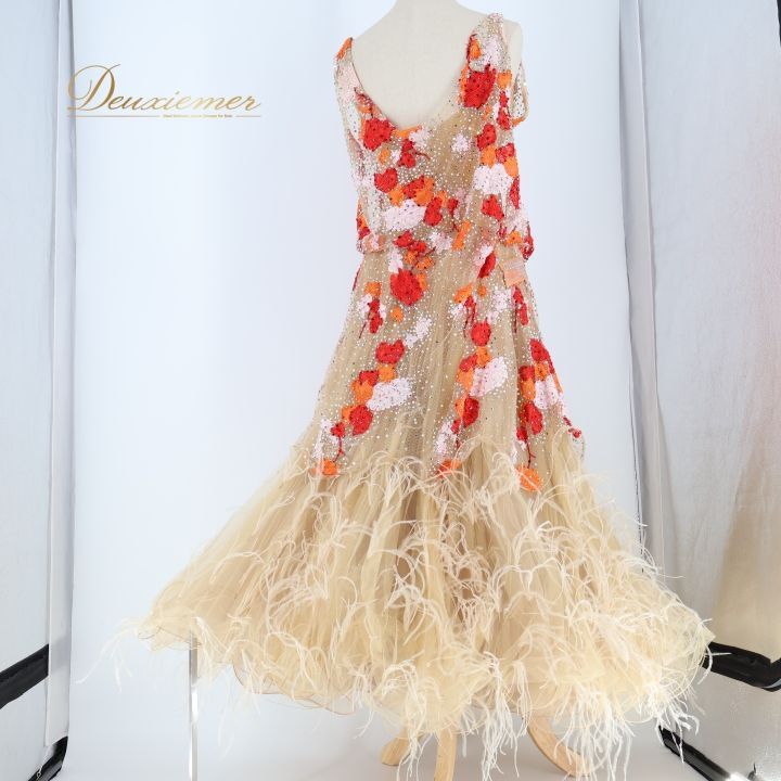 社交ダンス 衣装 ジャンティ gentil Chisaki uga スタンダードドレス