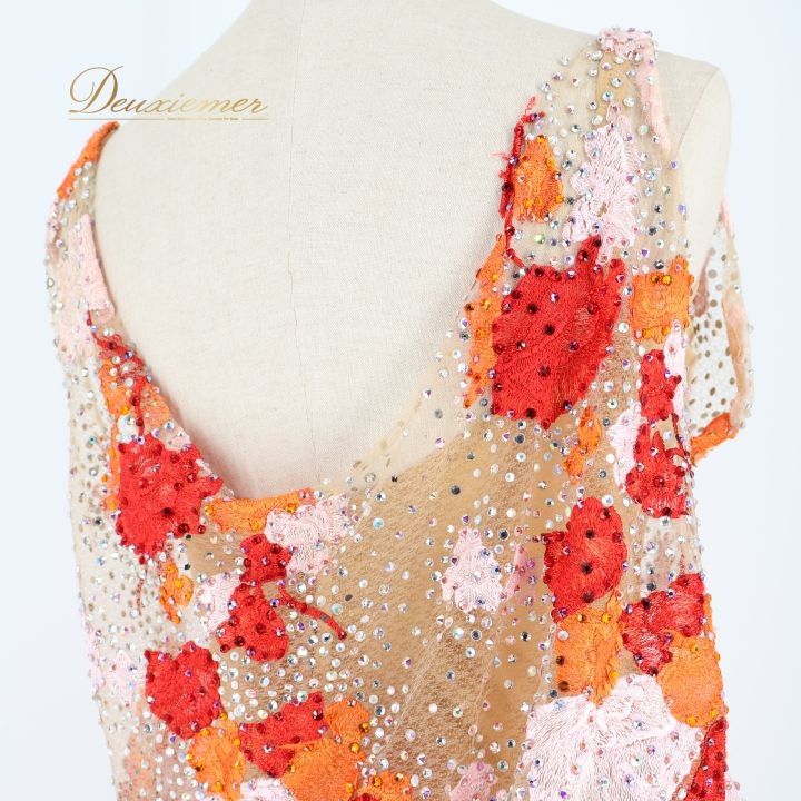 社交ダンス 衣装 ジャンティ gentil Chisaki uga スタンダードドレス