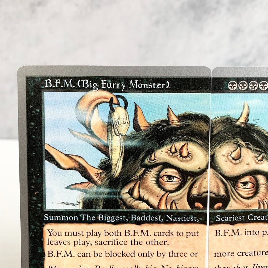 mtg bfm card B.F.M. (Big Furry Monster) (29/94) [Unglued] main image 0