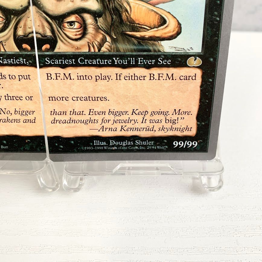 B.F.M. (Big Furry Monster) 2枚セット MTG B.F.M.(Big Furry Monster) 2枚セット 英語 - メルカリ