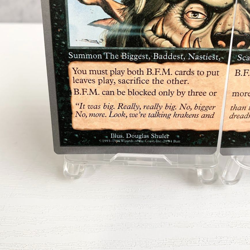 MTG B.F.M.(Big Furry Monster) 2枚セット 英語 - メルカリ